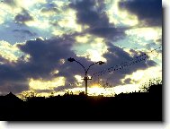 Z�pad slunce nad Polom�